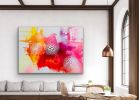 Cluster 2 | Oil And Acrylic Painting in Paintings by Catherine Détraves. Item composed of canvas compatible with contemporary and eclectic & maximalism style