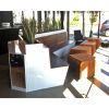 Heart Coffee Roasters - Woodstock | Credenza in Storage by Bolster Furniture | Heart (Woodstock) in Portland. Item made of walnut
