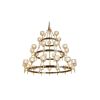 AM8120 BOULE SUSPENDED | Chandeliers by alanmizrahilighting | New York in New York. Item made of brass with glass