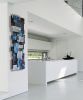 "Electric" TT Glass and Metal Wall Art Sculpture | Wall Sculpture in Wall Hangings by Karo Studios | Los Angeles in Los Angeles. Item composed of metal and glass