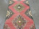 Vintage Turkish Rug Runnner | 3.2 x 12.3 | Small Rug in Rugs by Wool and Rug. Item composed of cotton compatible with boho and country & farmhouse style