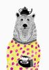 Bali the Bear | Prints by Chrysa Koukoura. Item made of paper