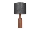 Hand Turned Walnut  Lamp | Lamps by ColombeFurniture