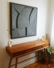 21 Plaster Relief | Wall Sculpture in Wall Hangings by Joseph Laegend. Item made of oak wood compatible with minimalism and mid century modern style