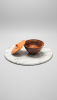 Hand-Turned Solid Walnut Vessel – Minimalist Monolith | Decorative Bowl in Decorative Objects by Holzkunst Samuel Meisinger. Item made of walnut works with modern style