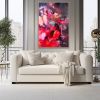 "Love" | Mixed Media in Paintings by Sabrina Galijas-Reginali. Item composed of wood and canvas in contemporary or eclectic & maximalism style