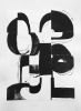 Black and White Collage Series | Mixed Media by TS ModernArt Studio | Private Residence - Manhattan Beach, CA in Manhattan Beach. Item composed of paper