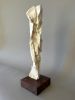 Pablo - Small Plaster Sculpture | Sculptures by Lutz Hornischer - Sculptures in Wood & Plaster. Item composed of walnut & ceramic