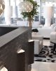 Fondo Three-dimensional Wall Cladding | Tiles by Lithos Design | Aurora Place in Sydney. Item composed of marble