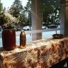 Burgundy Tropicalia | Wallpaper in Wall Treatments by Habitat Improver - Furniture Restyle and Applied Arts | Hotel Estrela de Fatima in Fátima