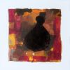 Vessel #01 — Contemporary Abstract Acrylic on Paper (15×15) | Oil And Acrylic Painting in Paintings by Vincent Salvati – Contemporary Abstract Painter | NJ`. Item made of paper works with minimalism & contemporary style