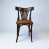 Geneva Bentwood Café Dining Chair | Chairs by Kleinhaus Furniture. Item composed of wood & leather compatible with mid century modern and contemporary style