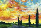 Tall Souls | Oil And Acrylic Painting in Paintings by Chiara Magni