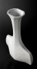 HANÈ in White - Small Ceramic Vessel | Vase in Vases & Vessels by Beverly Morrison - Sculptor. Item made of stoneware works with minimalism & mid century modern style
