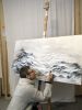 Beautiful little fool | Mixed Media by Francesca Borgo. Item composed of canvas and synthetic in minimalism or contemporary style