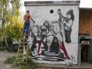 In the chaos - The World of KUZB136 | Street Murals by KUZB136