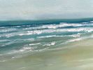 Gentle Breeze - Ocean Coastal Seascape Painting on Canvas | Oil And Acrylic Painting in Paintings by Filomena Booth Fine Art. Item composed of canvas in contemporary or coastal style