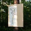 Herbarium: Eryngium Planum - Wall Light Sculpture | Wall Sculpture in Wall Hangings by Mateusz Wappa Design & Research. Item composed of birch wood and glass in minimalism or modern style