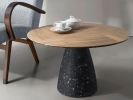 Minimalist coffee table | Tables by Donatas Žukauskas. Item composed of wood and concrete in minimalism or contemporary style