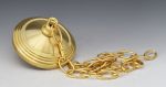 Porcelain hanging pendant lamp 45 | Pendants by Ron Mello Studio Art. Item made of brass & ceramic