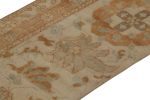 Rug & Kilim’s Persian Sultanabad style Rug with Orange | Area Rug in Rugs by Rug and Kilim