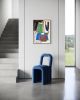 Blue | Paintings by Rebekah Andrade. Item composed of canvas compatible with contemporary and modern style