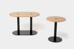 Atla Tables and Booth | Dining Table in Tables by ARTLESS | 372 Lafayette St in New York. Item composed of wood and steel