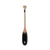 Black Wenu Mapu Painted Paddle - Decor Object | Wall Sculpture in Wall Hangings by Hualle. Item made of wood compatible with eclectic & maximalism and art deco style