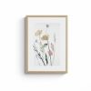 Floral No. 2 : Original Watercolor Painting | Paintings by Elizabeth Beckerlily bouquet. Item composed of paper compatible with minimalism and contemporary style