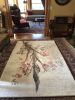 Wanabi (Cherry Blossom) Handtufted Floor Art rug | Small Rug in Rugs by Jan Sullivan Fowler. Item made of fabric