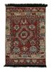 Rug & Kilim’s Antique Tribal rug in Red with Geometric | Area Rug in Rugs by Rug and Kilim