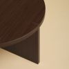 Smoked Oak Coffee Table - MINAMI by Lebanto | Tables by Lebanto. Item composed of oak wood compatible with minimalism and contemporary style