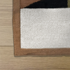 Warmth of Nature | Rugs by Hillary Ronney-Fernandes | LWI. Item composed of wool in mid century modern or contemporary style
