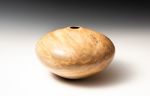 Hard Maple Vase | Sculptures by Louis Wallach Designs. Item made of maple wood
