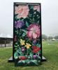 Governor's Ball Music Festival mural | Street Murals by Surface of Beauty | Randalls and Wards Islands in New York. Item composed of synthetic
