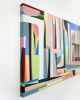 SOLD - Thin, lengthy objects - Acrylic painting 80 x 120x4cm | Oil And Acrylic Painting in Paintings by Jilli Darling