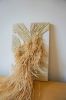 Corrientes II | Embroidery in Wall Hangings by Mariana Baertl. Item composed of canvas in boho or japandi style