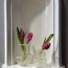 Small Optic Clear Vase | Vases & Vessels by Tucker Glass and Design`. Item made of glass compatible with contemporary and country & farmhouse style