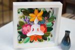Buddha for Yoga Class Studio | Mixed Media by Mira's Craft. Item composed of paper