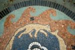 Kwomais, A Place of Vision | Public Mosaics by Connie Glover Pottery | Kwomais Point Park in Surrey. Item composed of ceramic