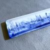Ceramic Serving Platter M  | Rectangular Plate | blue white | Ceramic Plates by Hideyo. Item composed of ceramic compatible with contemporary and japandi style