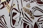 Moon Light | Drawings by Elvira Dayel. Item composed of wood and paper