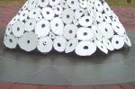 Sublime, Anne Frank Garden Memorial | Public Sculptures by Thea Lanzisero | Arboretum Park in Melville. Item composed of steel