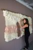 Blossom | Wall Sculpture in Wall Hangings by Camille McMurry. Item composed of wool in boho or contemporary style