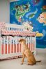 Animal + World Map Nursery | Murals by Nicolette Atelier. Item made of synthetic