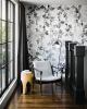 Hand-painted Wallpaper | Wall Treatments by Stevie Howell. Item composed of paper