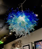 Pololena Chandelier SOLD | Chandeliers by Rick Strini. Item made of glass