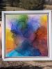 at the end of the storm | Mixed Media in Paintings by Megan Spindler. Item composed of canvas
