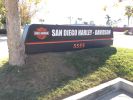 Business Signage | Signage by David V | San Diego Harley-Davidson Kearny Mesa in San Diego. Item composed of metal