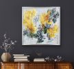Botánica 27-3 | Oil And Acrylic Painting in Paintings by DAVID SKILLICORN - American Abstract Painter. Item made of canvas